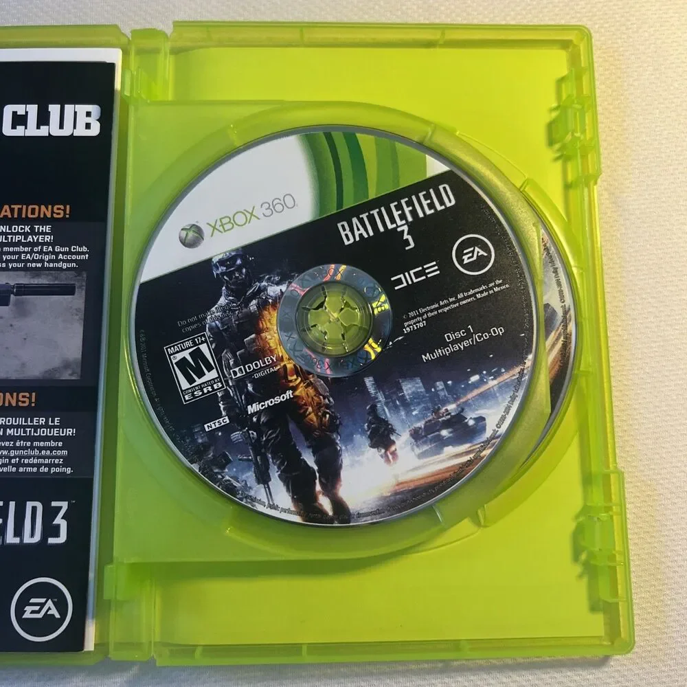 Battlefield‎ 3 (Microsoft Xbox 360, 2011)